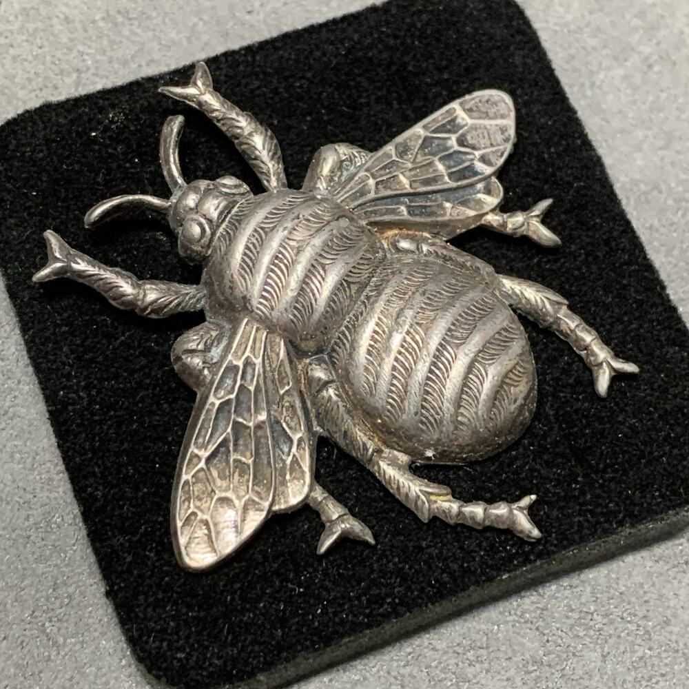 Vintage Joseff Hollywood Rare Figural Bumble Bee Brooch